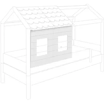 Paidi Fensterpaneel Tiny House 2er Set Dekor Weiß