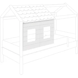 Paidi Fensterpaneel Tiny House 2er Set Dekor Weiß