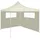 vidaXL Seitenwand für Pavillon 6 x 2 m Creme