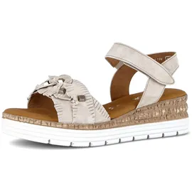Gabor Plateau-Sandaletten Damen Beige 44
