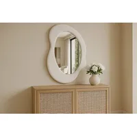 BOURGH Wandspiegel Toulon 70x49cm - Asymmetrischer Spiegel zum Aufhängen,