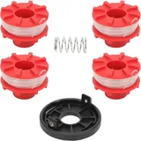 Konuooer Ersatzfadenspule Rasentrimmer Kompatibel mit Einhell GE-CT 36/30Li E,Rasentrimmer-Zubehör,Ersetzen Einhell Rasenkantenschneider 3405096 Ersatzspulen