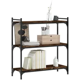 vidaXL Bücherregal 3 Böden 60 x 30 x 86 cm Braun