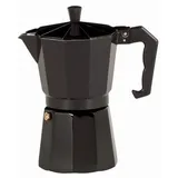 Krüger Espressokocher Italiano 0,35 l 6 Tassen Schwarz