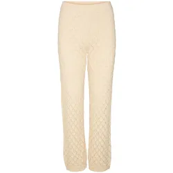 Evelyn High-T-T-Häkchen Pants - Birke - Vero Moda