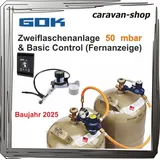 GOK Caramatic BasicTwo 50mbar 1,5kg/h Komb.W x G 1/4 LH-KN SV