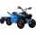 Homcom Elektroquad Kinderfahrzeug mit Anhänger blau (1-tlg)