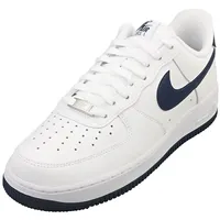 Nike Air Force 1 '07 Herren White/Midnight Navy/White 44