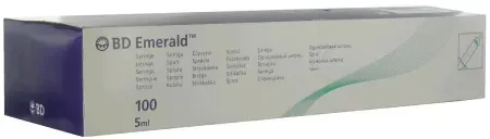 BD Emerald Spritzen Mit Luer-Ansatz 5ml Stück 100 (307731)