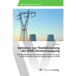 Optionen zur Flexibilisierung der KWK-Stromerzeugung, Fachbücher von Raul Spank