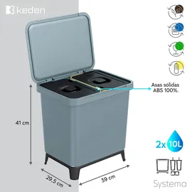 KEDEN Systema 20 l Grau