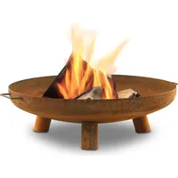 BBQ-Toro Feuerschale Ø 80 cm Stahl braun