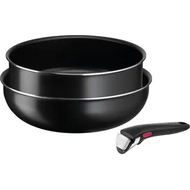 Tefal Ingenio Easy Cook & Clean Pfannen-Set 3-tlg. 20 cm + 24 cm + 28 cm