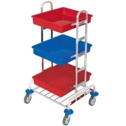 Cleankeeper Systemwagen 4, verchromt 1 Stück