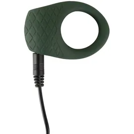 Emerald Love Vibro-Penisring „Luxurious Vibro Cock Ring“, 10 Vibrationsmodi, wasserdicht, grün