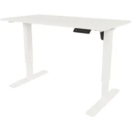 BISLEY E-startertech Schreibtisch Rechteck: 140 X 60 cm weiß