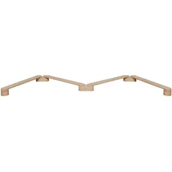 Balancierbalken. Balancier-Set. 4er-Set beige No Size