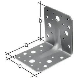 GAH Alberts Schwerlastwinkelverbinder 90x90x65mm Anz.Löcher4/18 S.2,5mm GAH