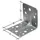GAH Alberts Schwerlastwinkelverbinder 90x90x65mm Anz.Löcher4/18 S.2,5mm GAH