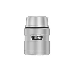 THERMOS Lunchpot  STAINLESS KING , silber , Edelstahl , Maße (cm): H: 19,5  Ø: 10