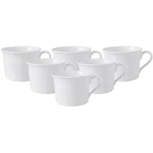 Villeroy & Boch Cappuccinotasse 0,35 l Weiß 6 St.