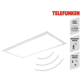 Telefunken LED Deckenleuchte 1 rechteckig weiß 308706TF