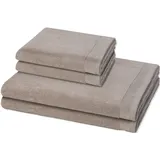 Möve Premium Handtuch-Set (4-teilig) Handtücher 4 ct Grau