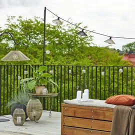 Star Trading LED-Kerze 18 cm weiß