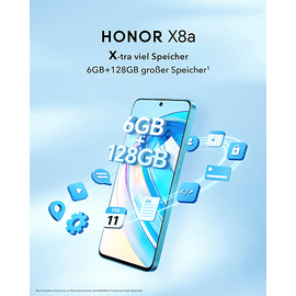 Honor X8a 6 GB RAM 128 GB midnight black