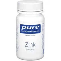 PURE ENCAPSULATIONS Zink Zinkcitrat Kapseln 60 St.