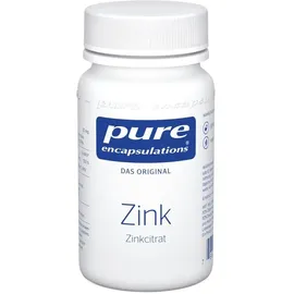 PURE ENCAPSULATIONS Zink Zinkcitrat Kapseln 60 St.