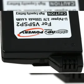 Powery PSP Akku für PSP 2. Generation
