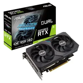Asus Dual GeForce RTX 3060 V2 OC 12 GB GDDR6 1837 MHz 	90YV0GB2-M0NA10