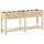 vidaXL mit Regal Beige 161,5 x 45 x 76,5 cm