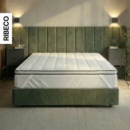 RIBECO Topper Aaron MINI 120 x 200 cm weiß