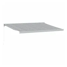 vidaXL Markise Einziehbar 400 x 300 cm anthrazit