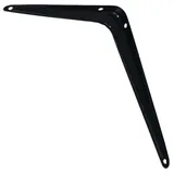 Vormann Konsole Stahl B 37 x H 200 x T 150 mm schwarz