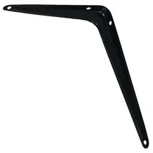 Vormann Konsole Stahl B 37 x H 200 x T 150 mm schwarz