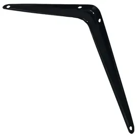 Vormann Konsole Stahl B 37 x H 200 x T 150 mm schwarz
