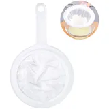 CiciIng Feines Sieb Filter, 100 Mesh, Nylon & PP, Weiß, 23.5cm x 14.5cm, Modern, Küchensieb