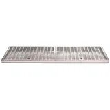 BieTal Abtropfblech Tropfschale Tropfblech Tropfkasten Edelstahl 800x220x20mm 3-teilig
