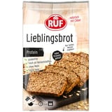 RUF Lieblingsbrot Protein, Brot-Backmischung, Brotmischung, Brotteig-Mischung, proteinreiches Brot, glutenfrei, ohne Mehl & Hefe, 1 x 500g