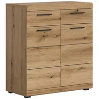 VCM ebuy24 Schuhschrank Scout Eiche 90 x 37 cm