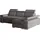 moeblo Ecksofa L mit Schlaffunktion, verstellbaren Kopfstützen & Bettkasten – Modernes Schlafsofa mit Stauraum - Ecksofa Luka L - Grau (Twist 20... - Grau