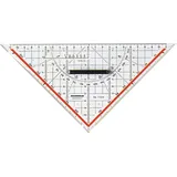 RUMOLD Geodreieck 1154, transparent 25cm