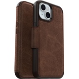 Otterbox Strada Folio mit MagSafe iPhone 15 Espresso