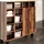 Vicco Wäscheschrank Badezimmerschrank Badschrank Fynn Eiche rustikal, 78.4 x 91.6 cm