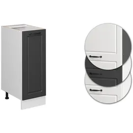 Vicco Apothekerschrank R-Line 30 cm Weiß, Anthrazit
