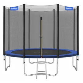 Songmics Trampolin 305 cm inkl. Sicherheitsnetz schwarz/blau