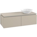 Villeroy & Boch Legato Waschtischunterschrank für ein Waschbecken R | 2 Auszüge | Breite 1200 mm##Ohne Für Collaro x .. B58100VK